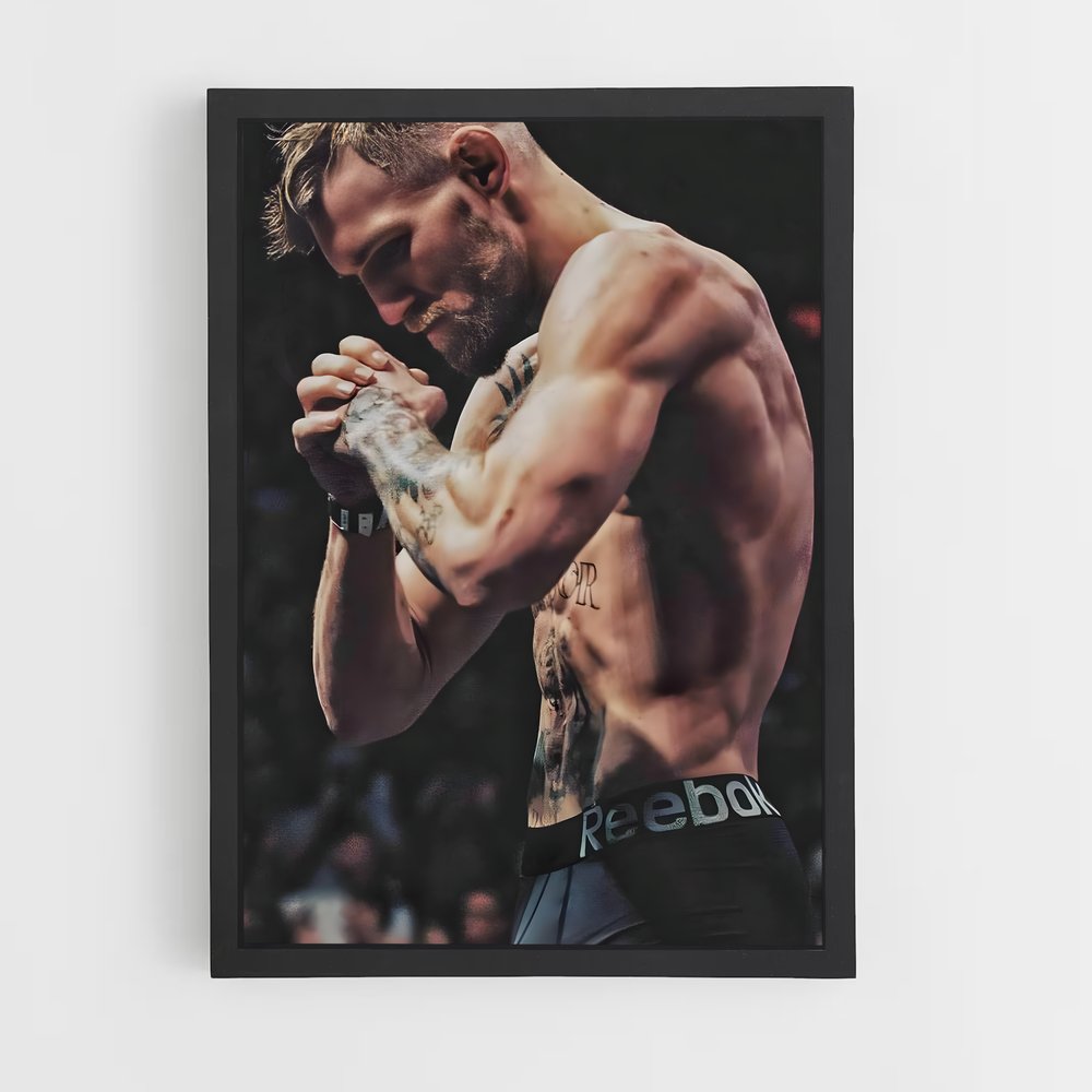 Poster Conor de mcgregor – affiche MMA (vue 2)